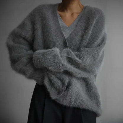 Chariona | Women’s Ultra-Soft Draped Knit Cardigan